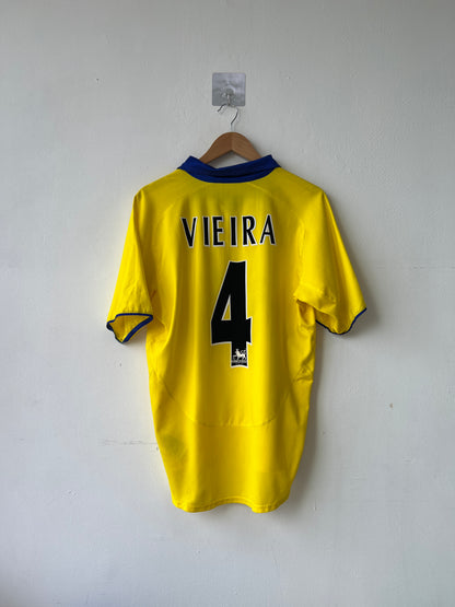 (M) Arsenal 2003-05 Away Shirt Vieira #4