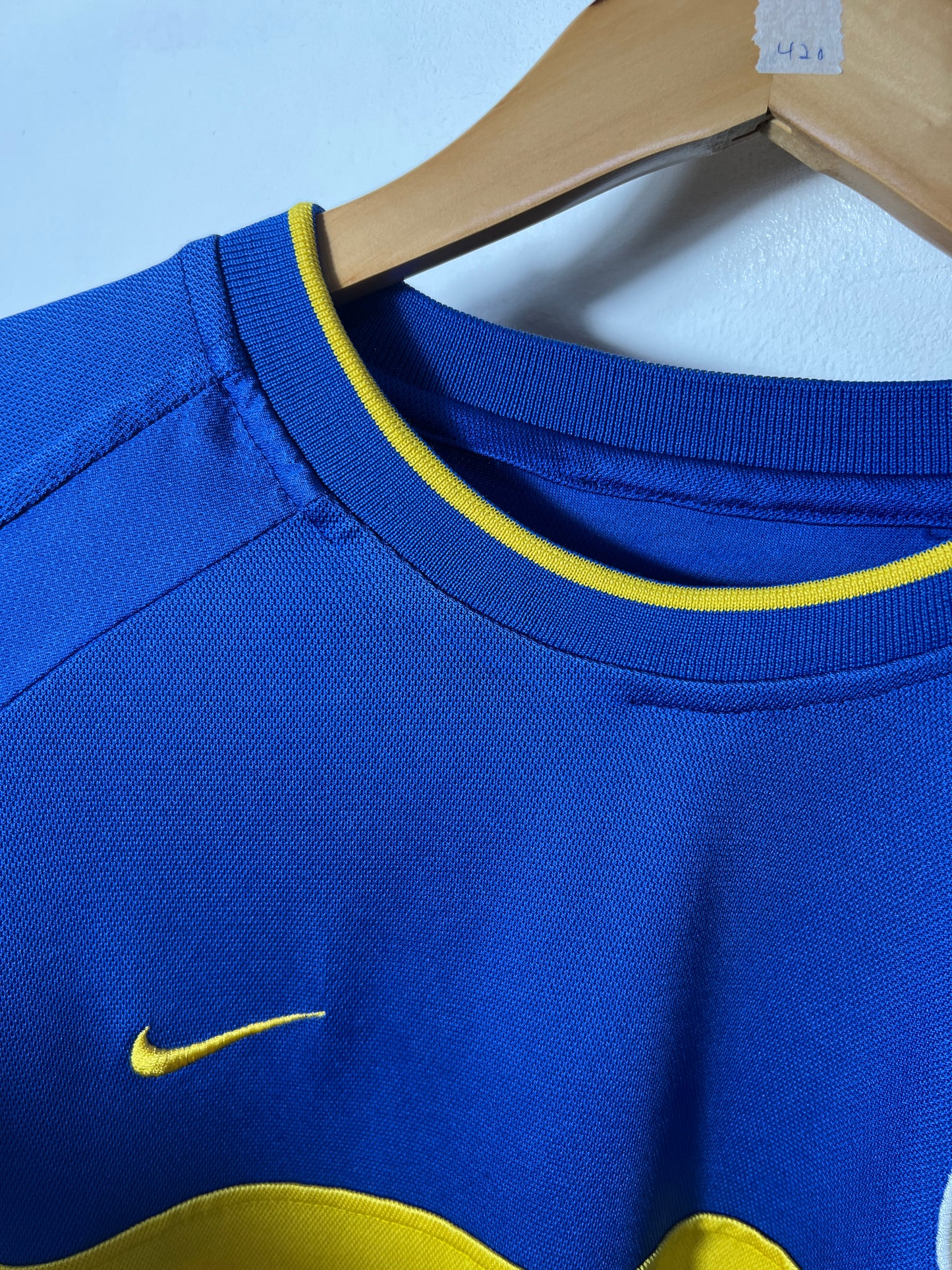 (XL) Boca Juniors 2000-01 Home Shirt Roman Riquelme #10