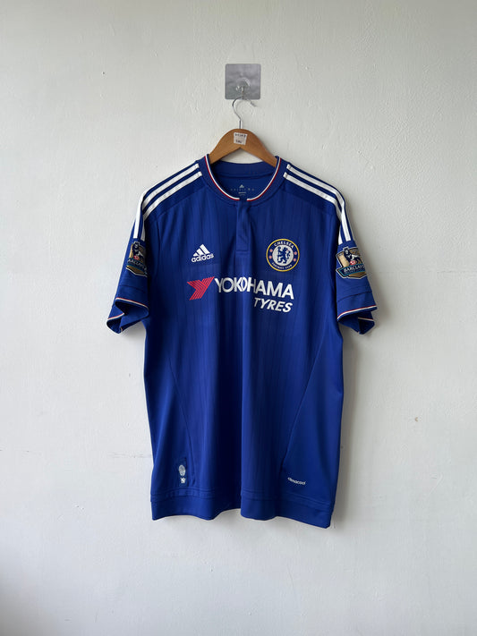 (L) Chelsea 2015-16 Home Shirt Hazard #10