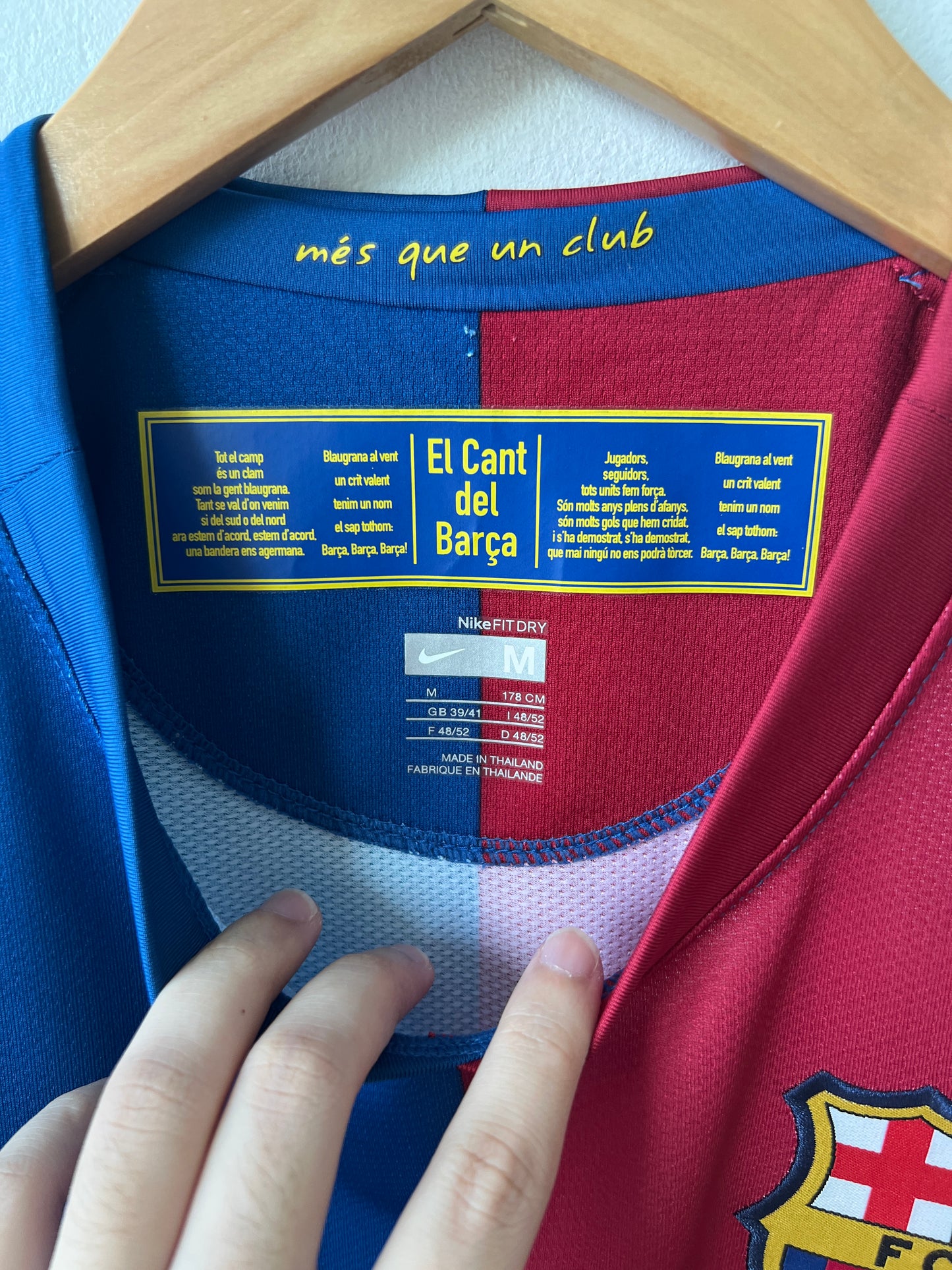 (M) Barcelona 2008-09 Home Shirt Messi #10