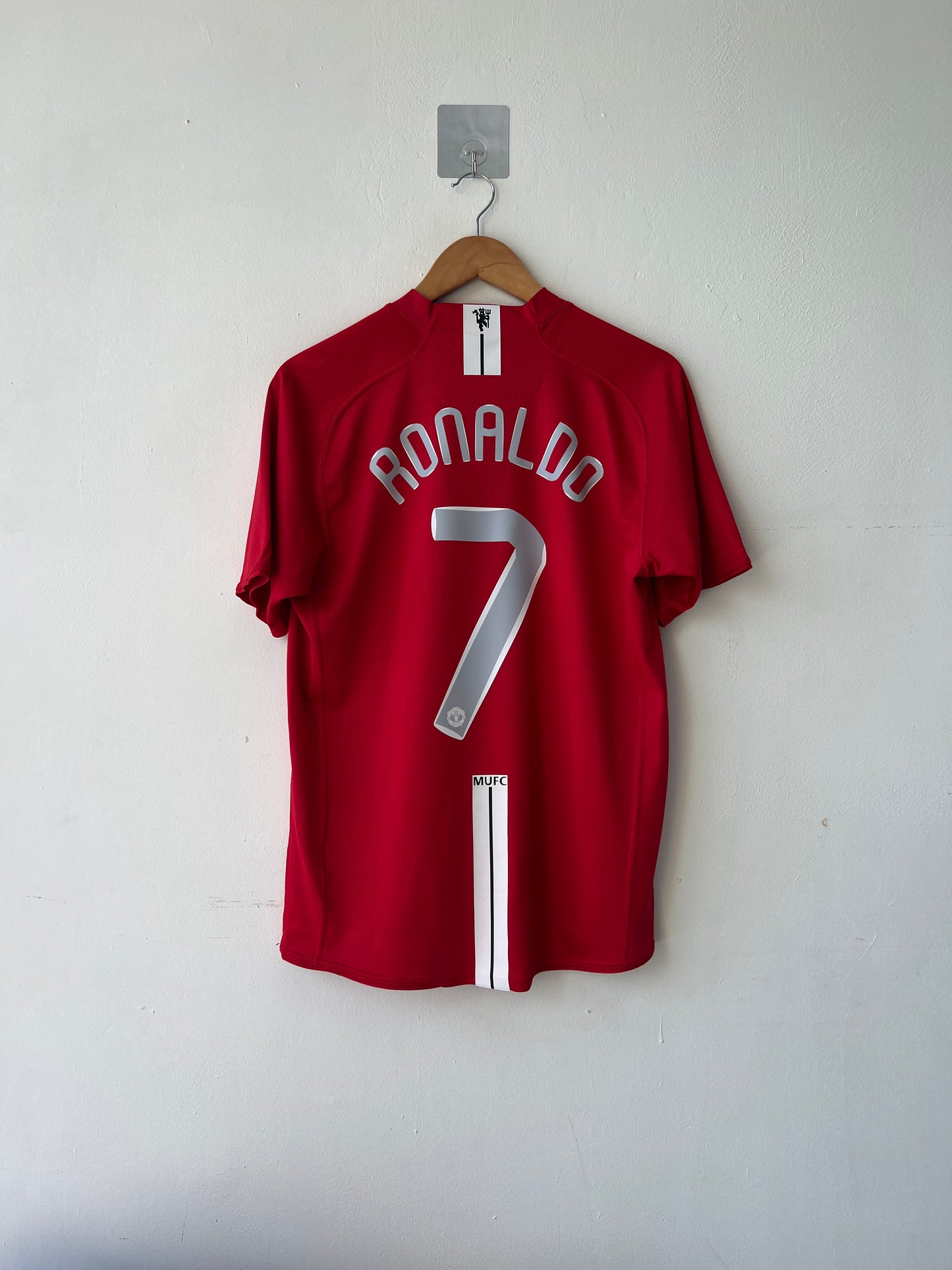 (M) Manchester United 2007-09 Home Shirt Ronaldo #7