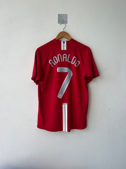 (M) Manchester United 2007-09 Home Shirt Ronaldo #7