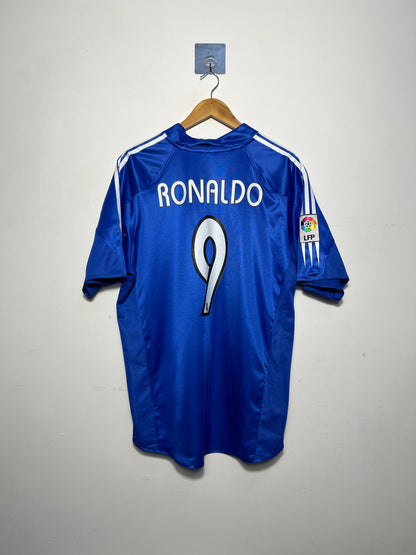 (L) Real Madrid 2004-05 Third Shirt Ronaldo #9