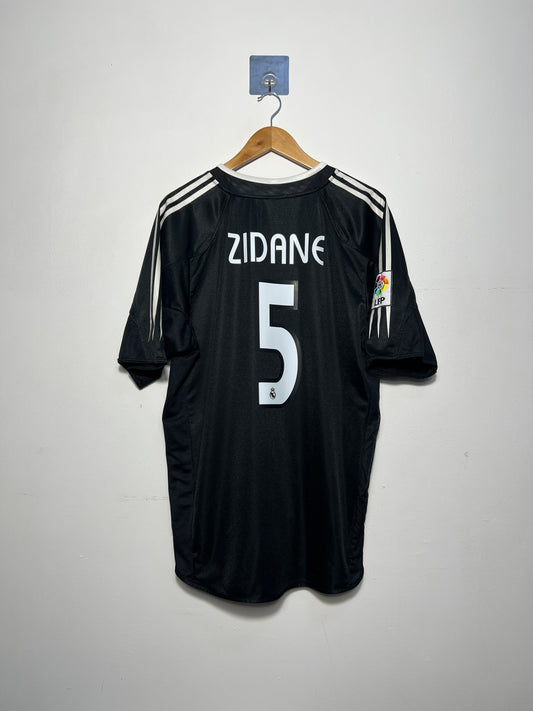 (L) Real Madrid 2004-05 Away Shirt Zidane #5