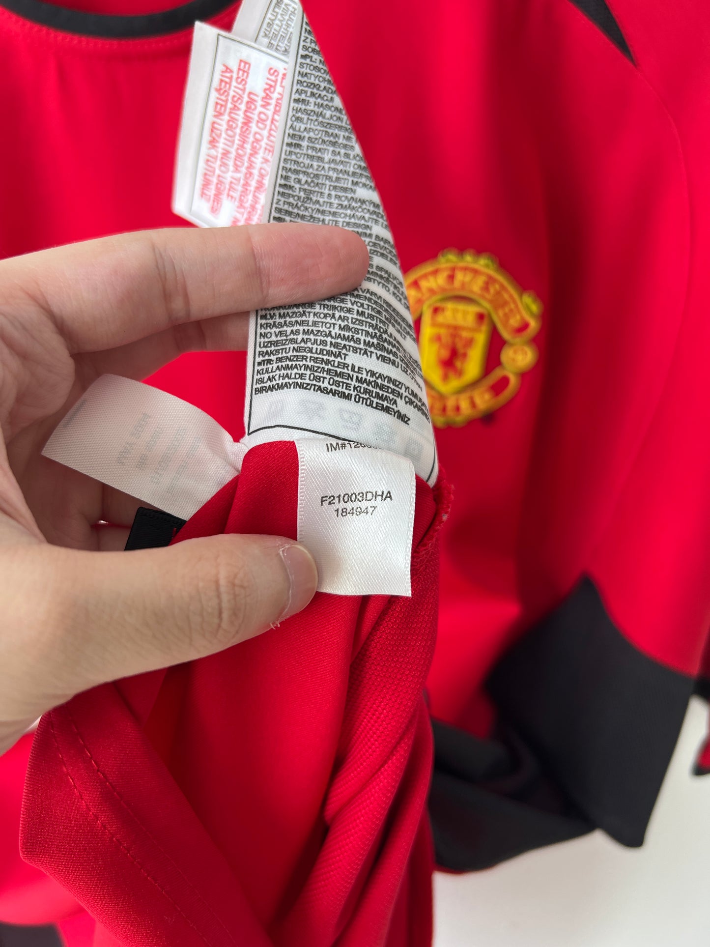 (M) Manchester United 2002-04 Home Shirt Ronaldo #7