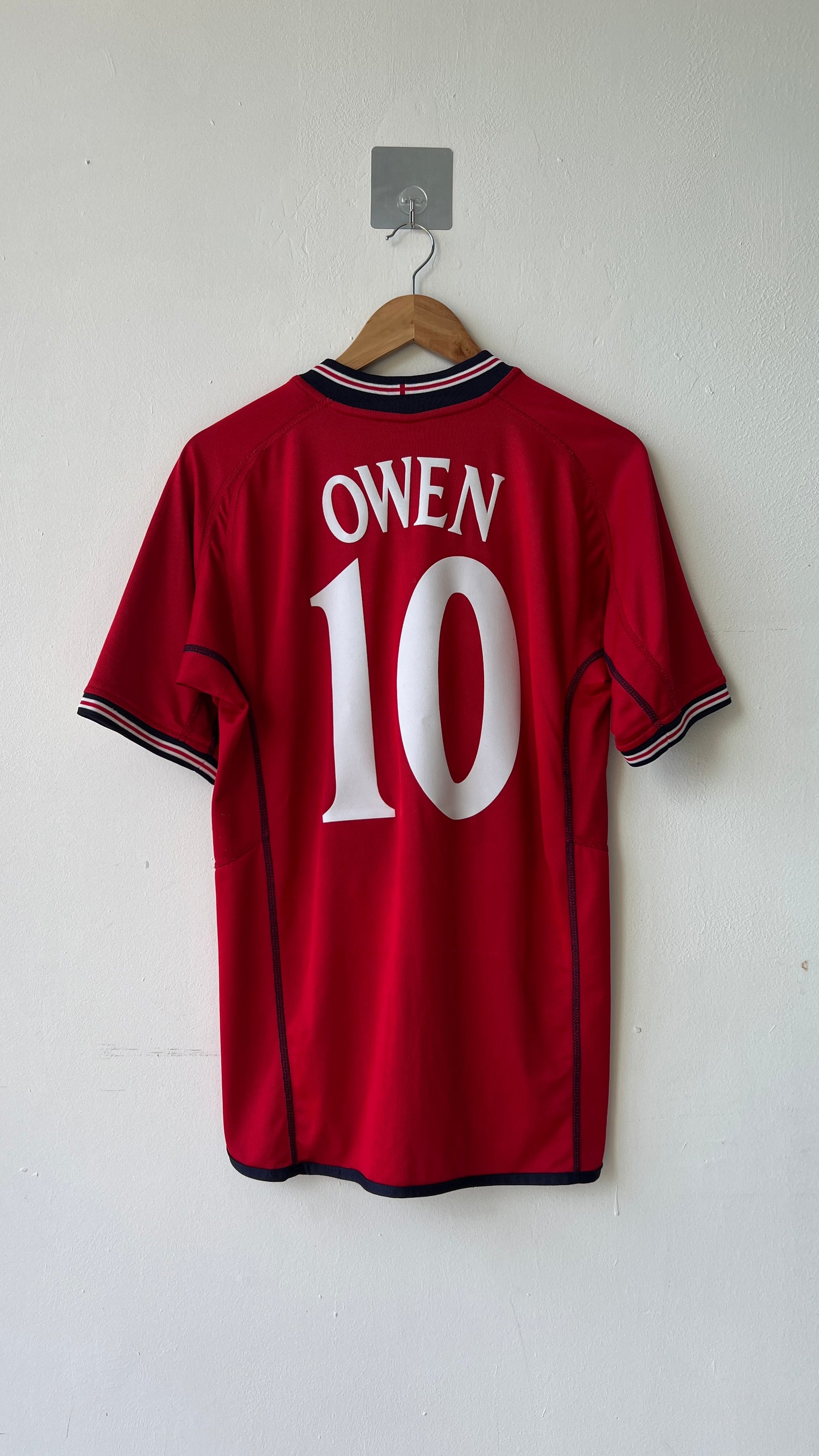 England 2002-04 Away Shirt Owen #10 (M) (Reversible)