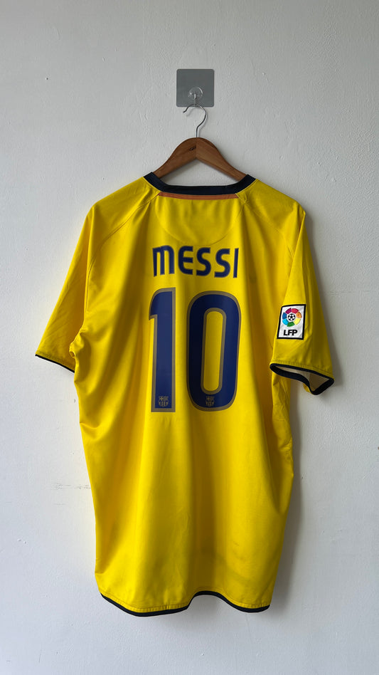 Barcelona 2008-10 Away Shirt Messi #10 (XXL)