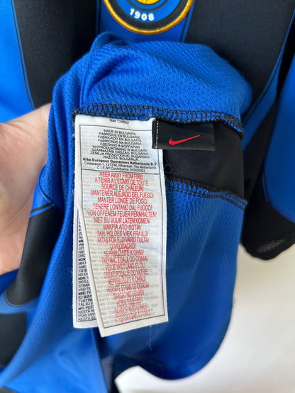 (M) Inter Milan 2003-04 Home Shirt F. Cannavaro #17