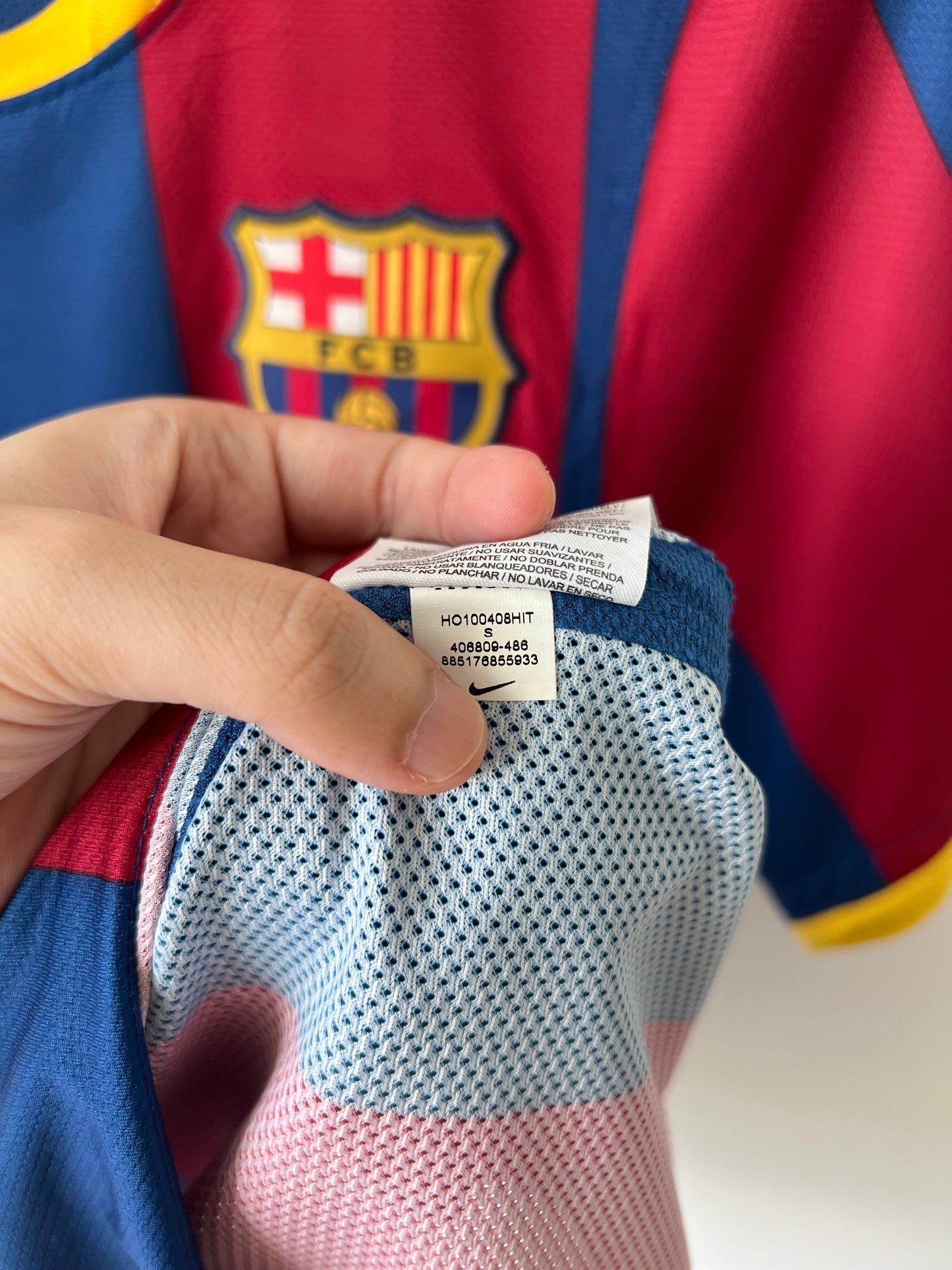 (S) Barcelona 2010-11 Home Player Issue Shirt Messi #10 (NEW)