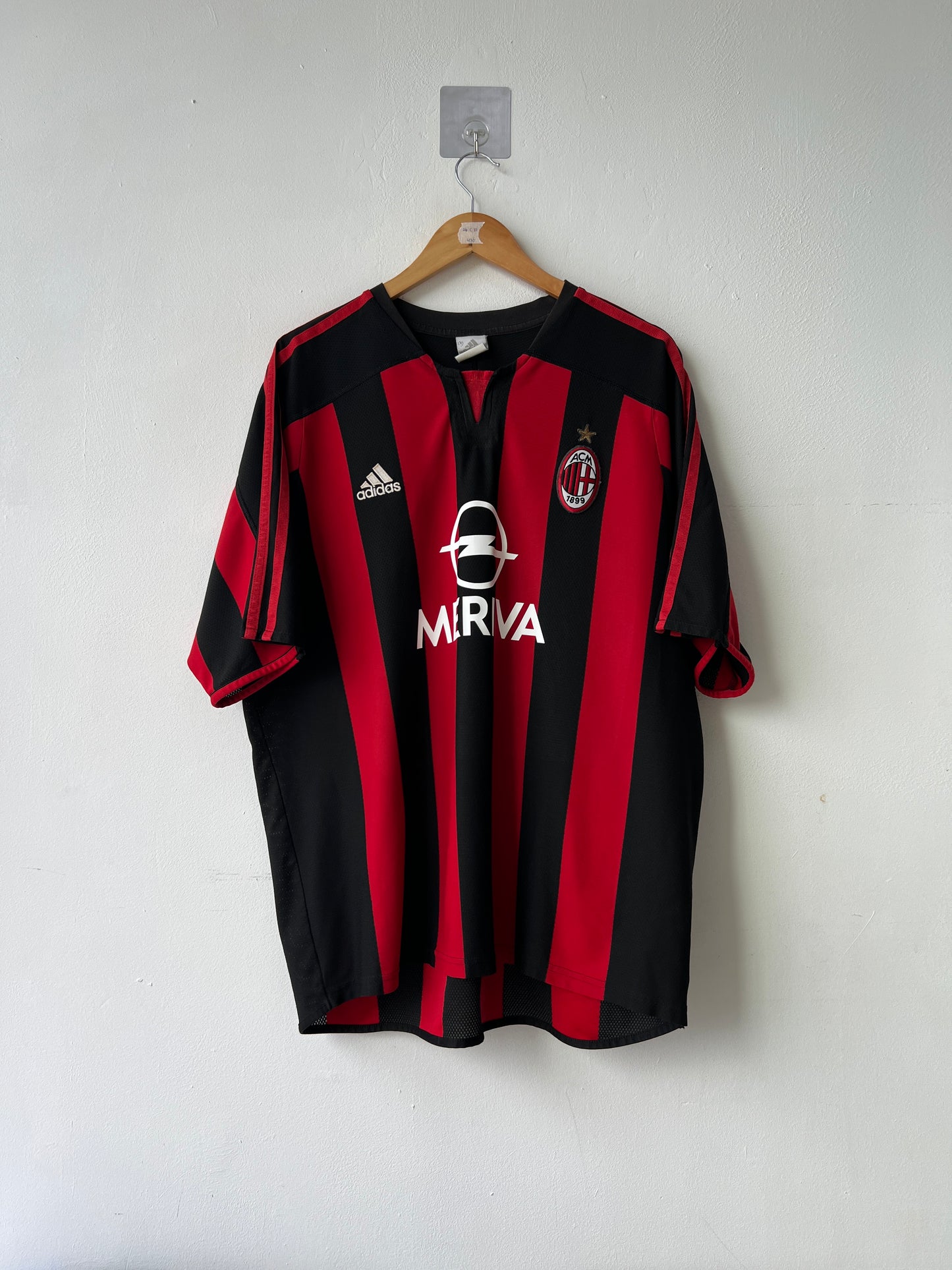 (XL) AC Milan 2003-04 Home Shirt Kaka #22