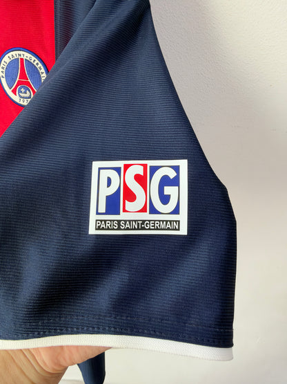 (L) PSG 2001-02 Home Shirt Ronaldinho #21