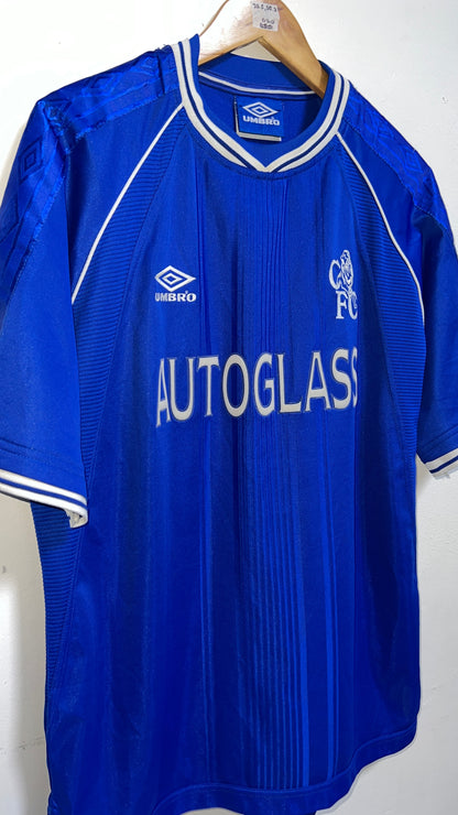 Chelsea 1999-01 Home Shirt Deschamps #7 (L)