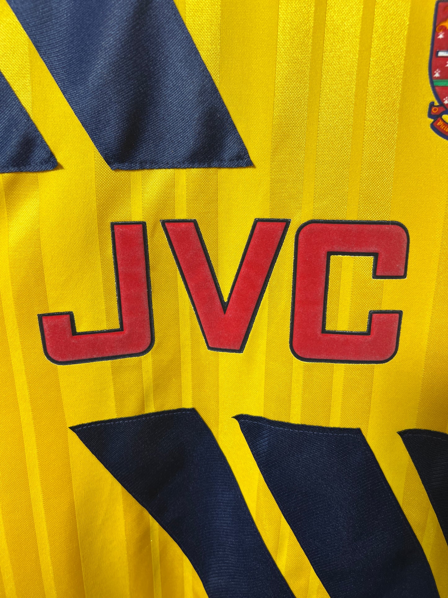 (M fits L) Arsenal 1993-94 Away Shirt Wright #8