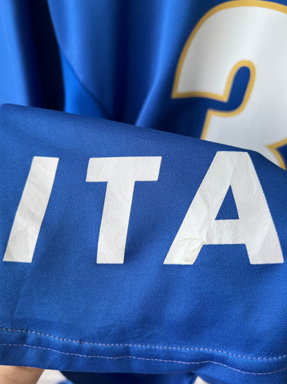 (L) Italy 1996-97 Home Shirt Maldini #3