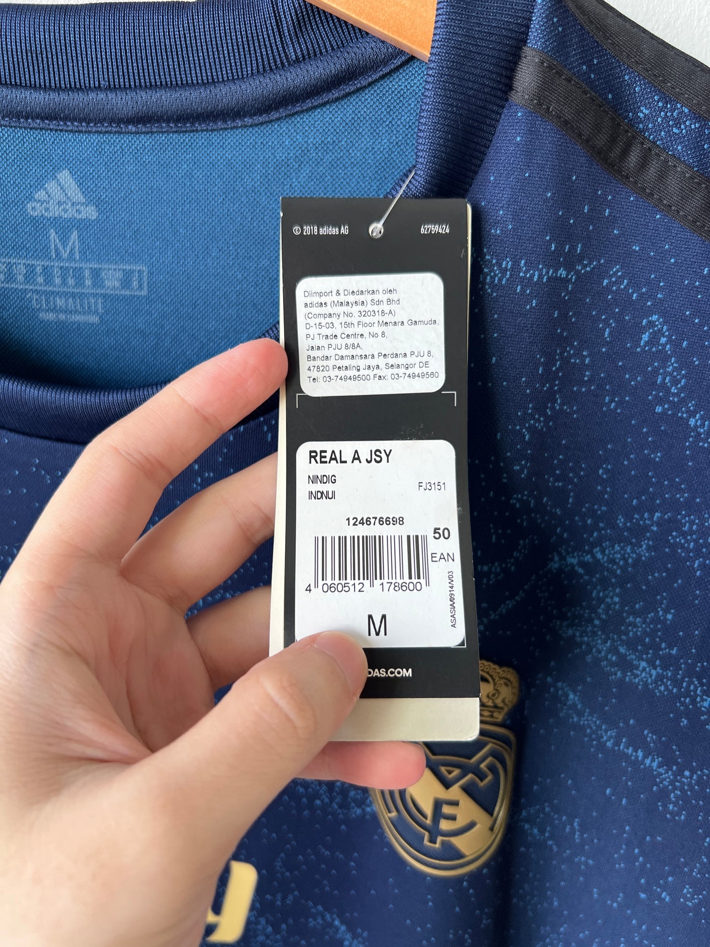 (M) Real Madrid 2019-20 Away Shirt Modric #10 (NEW)