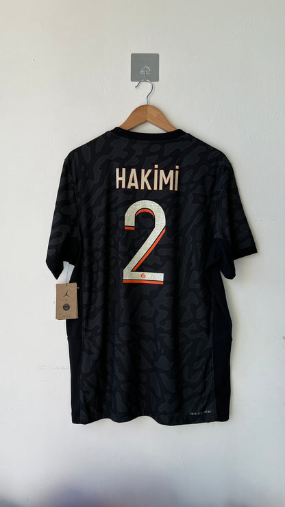PSG 2023-24 Third Player Issue Shirt Hakimi #2 (XL) (Brand New)