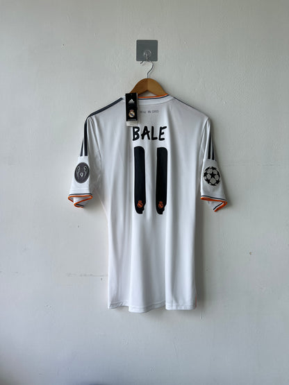 (M) Real Madrid 2013-14 Home Shirt Bale #11 (NEW)