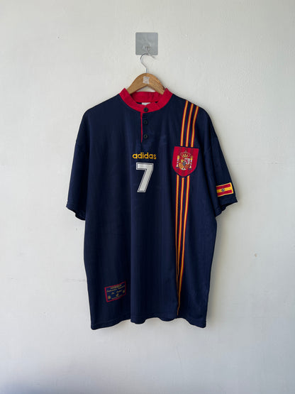 (XL) Spain 1996-98 Away Shirt Guardiola #7