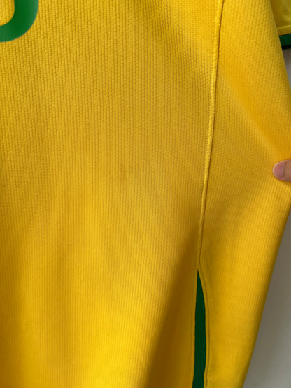 (M) Brazil 2008-10 Home Shirt Ronaldinho #10