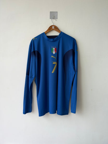 (XL) Italy 2006-07 Home Long Sleeve Shirt Del Piero #7