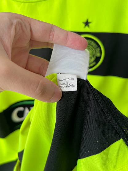 (L) Celtic 2009-10 Away Shirt Keane #7