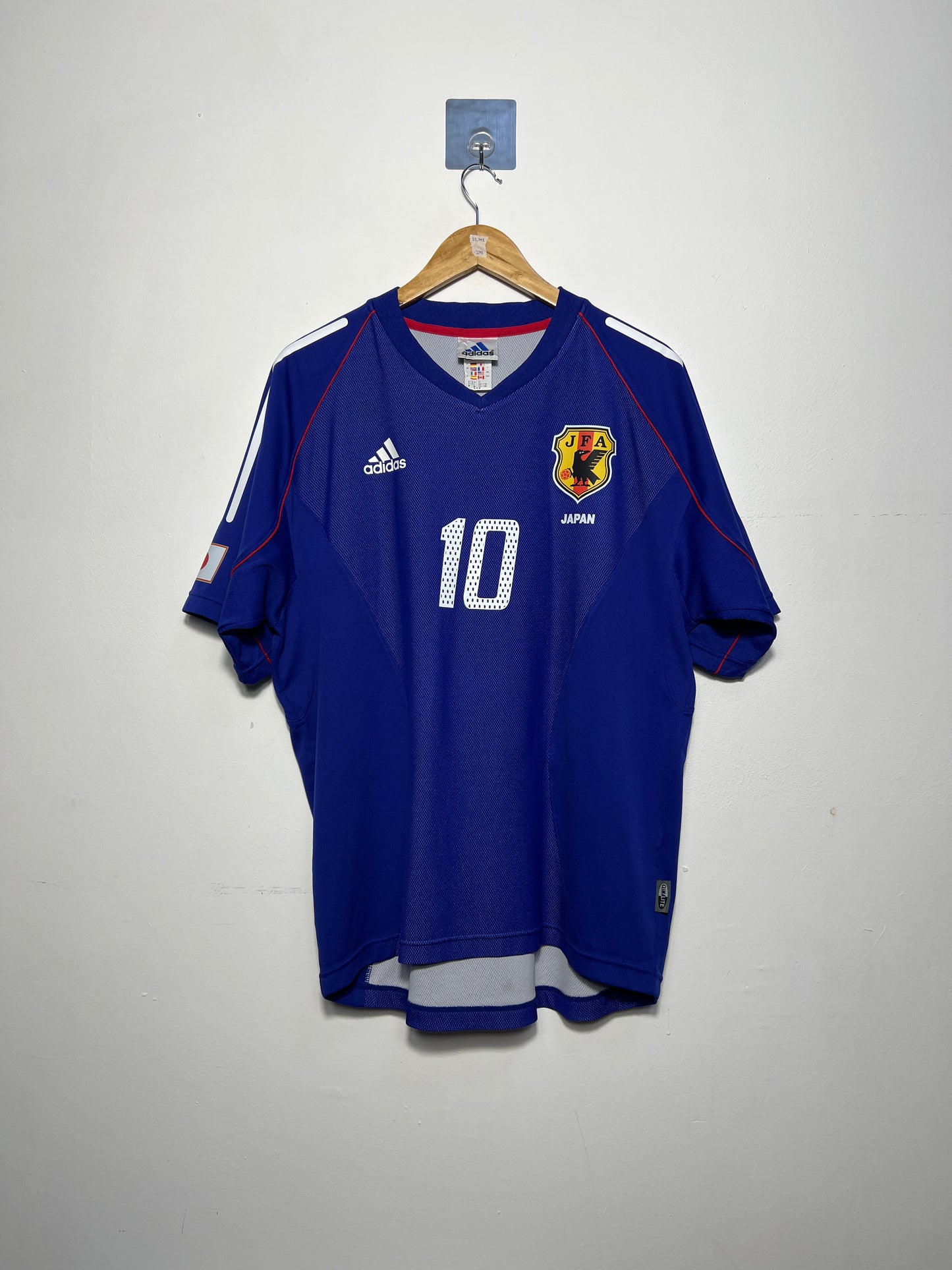 (M fits L) Japan 2002 Home Shirt Nakamura #10