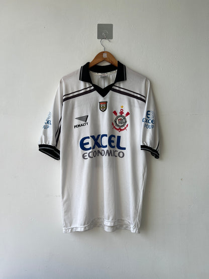 (XL fits L) Corinthians 1997-98 Home Shirt #11