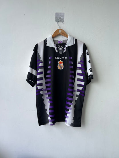 (L) Real Madrid 1997-98 Third Shirt Raul #7 (Sponsorless)