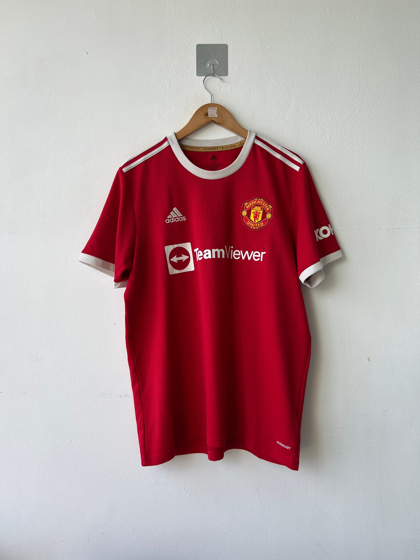 (XL) Manchester United 2021-22 Home Shirt Ronaldo #7