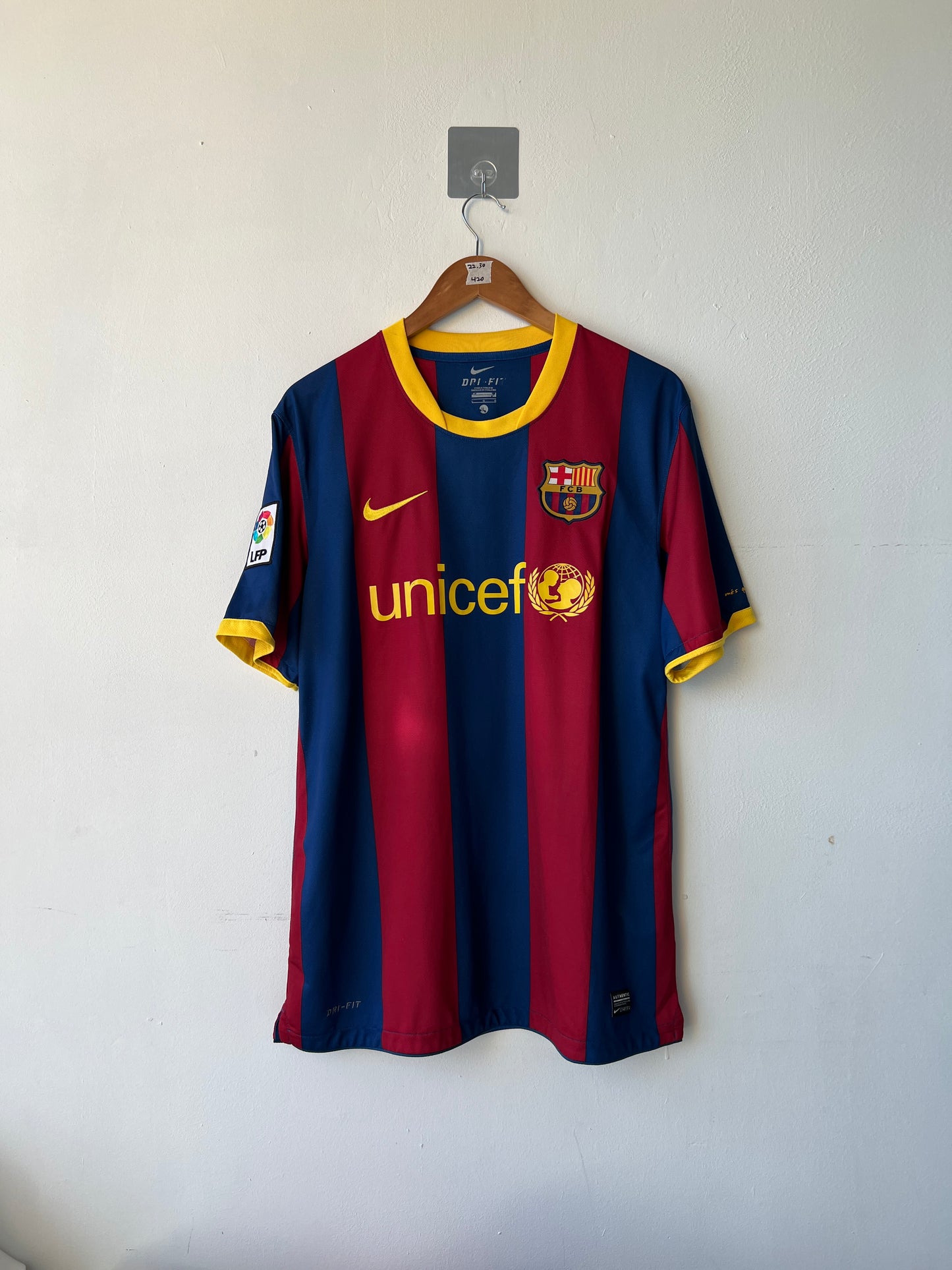 Barcelona 2010-11 Home Shirt Messi #10 (L)