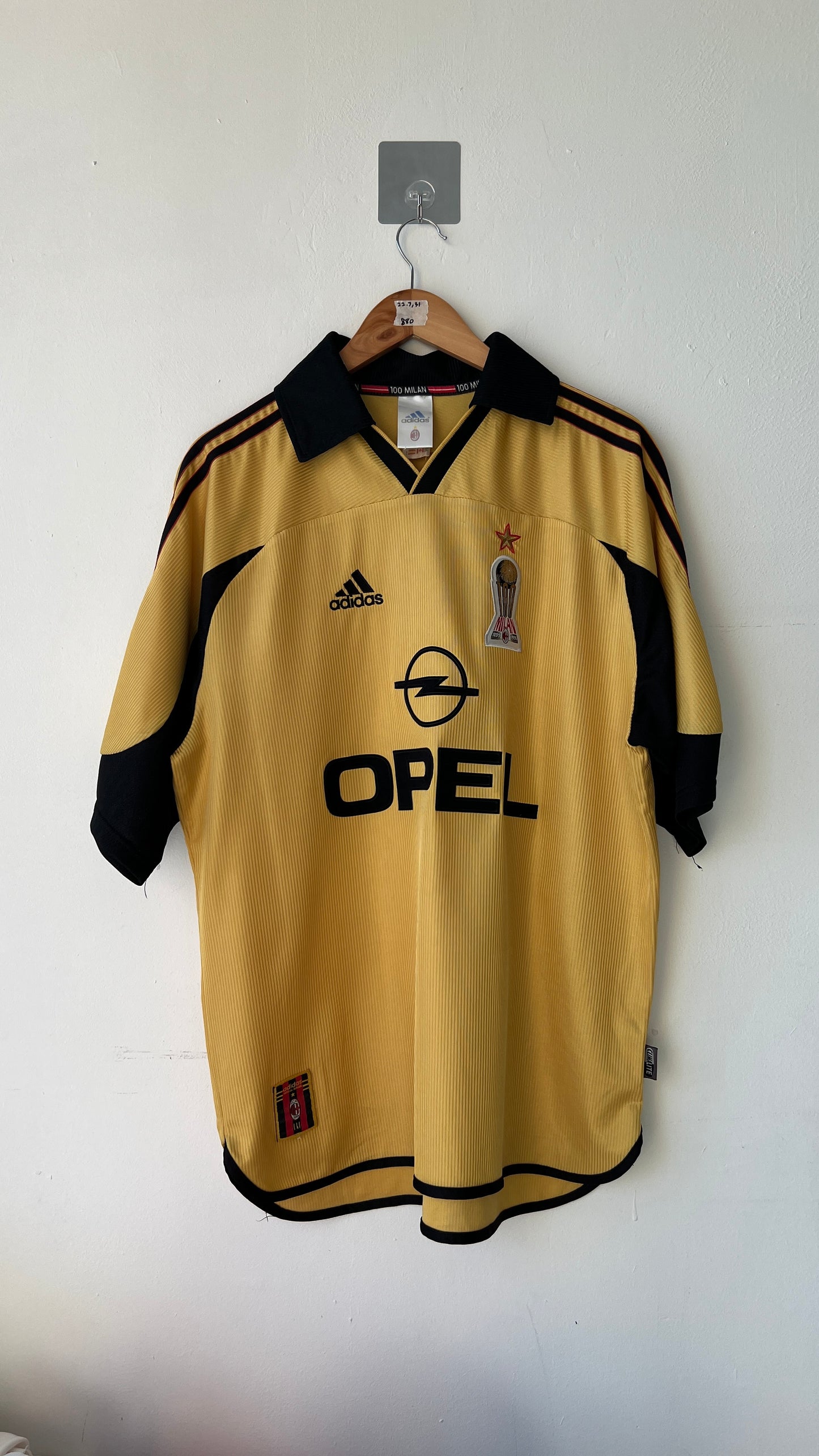 AC Milan 1999-00 Fourth Shirt Maldini #3 (L)