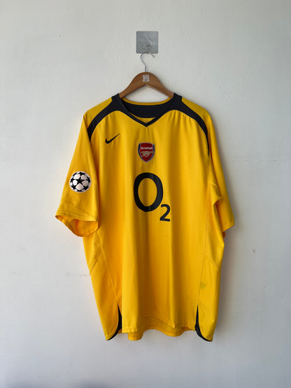 (XXL) Arsenal 2005-06 Away Shirt Campbell #23