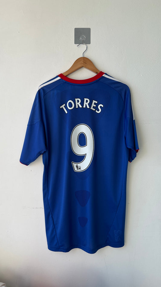 Chelsea 2010-11 Home Shirt Torres #9 (L/XL)