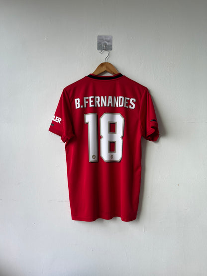 (L) Manchester United 2019-20 Home Shirt B. Fernandes #18