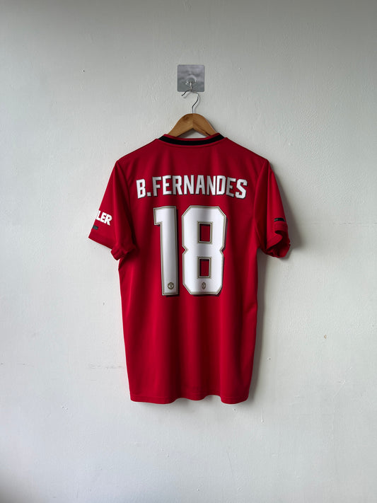 (L) Manchester United 2019-20 Home Shirt B. Fernandes #18