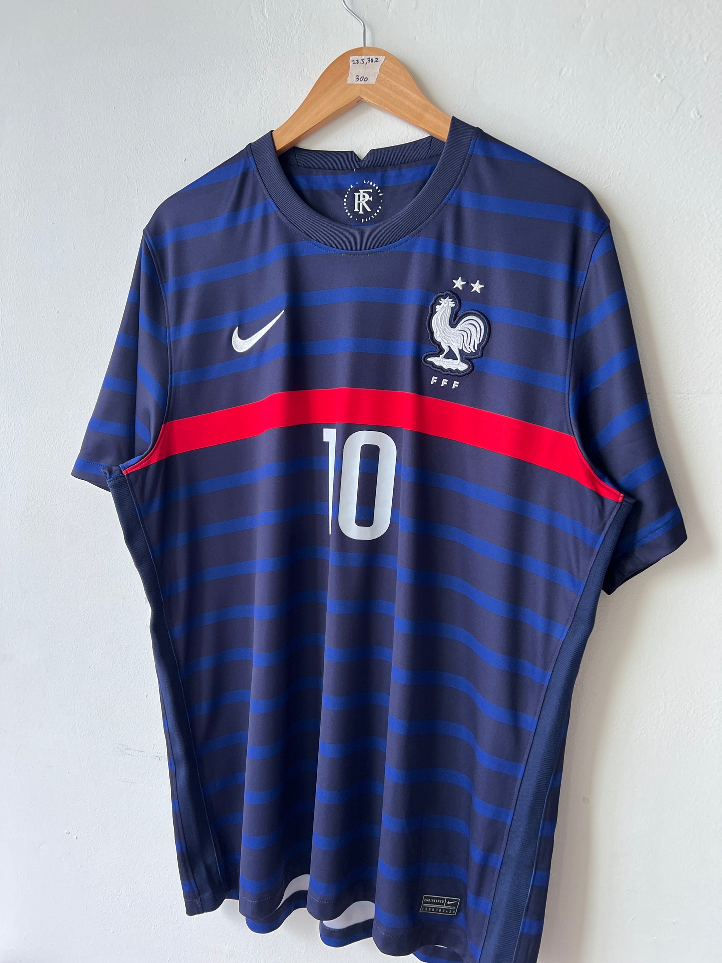 France 2020-22 Home Shirt Mbappe #10 (XL)