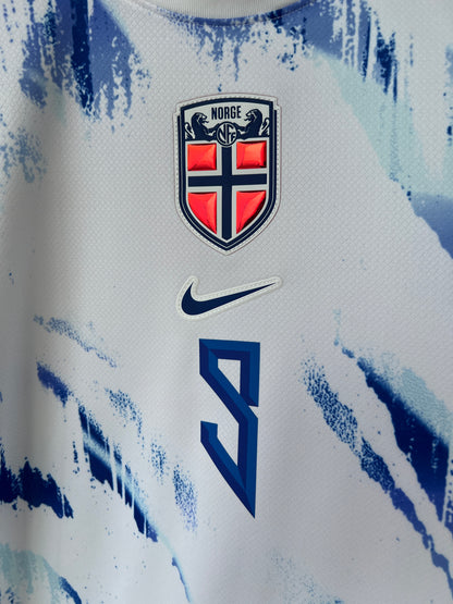 (L) Norway 2024-25 Away Shirt Haaland #9 (NEW)