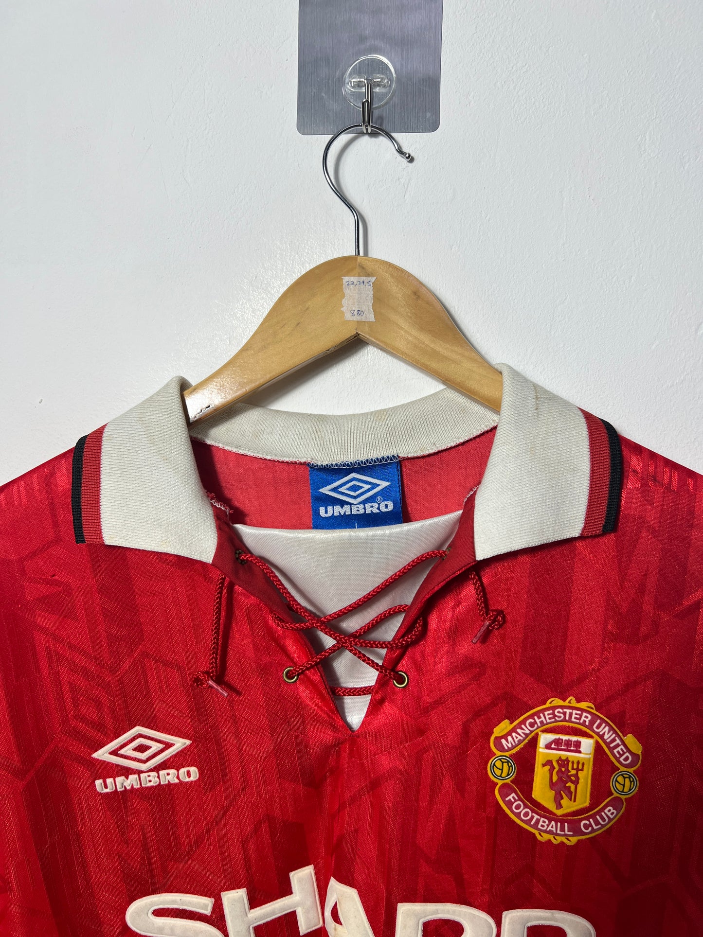 (L) Manchester United 1992-93 Home Shirt Cantona #7