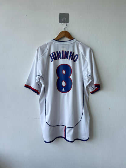 (L) Olympique Lyon 2003-04 Home Shirt Juninho #8