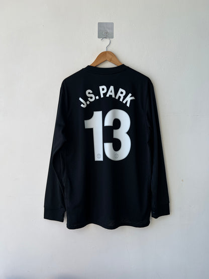 (L) Manchester United 2009-10 Away Long Sleeve Shirt J. S. Park #13