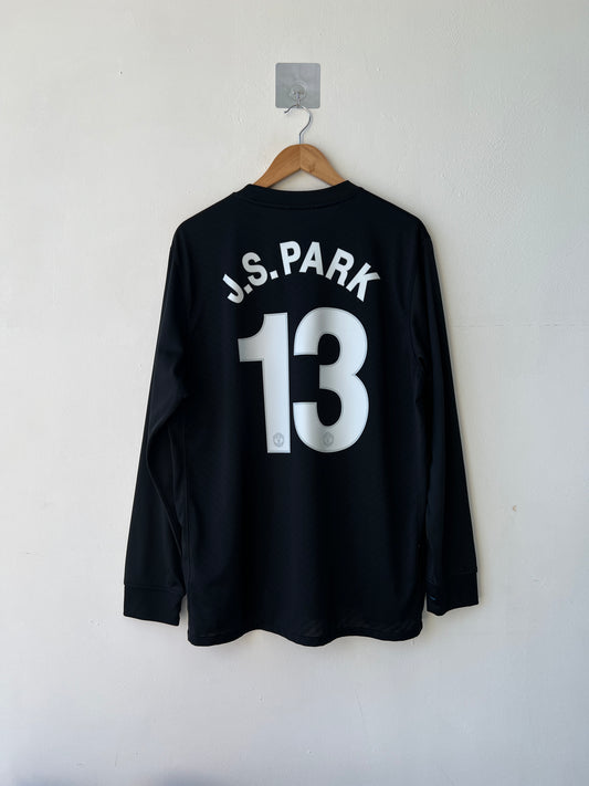 (L) Manchester United 2009-10 Away Long Sleeve Shirt J. S. Park #13