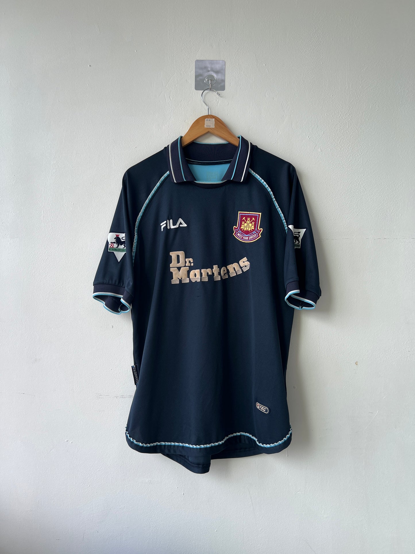 (L) West Ham 1999-01 Third Shirt Lampard #18