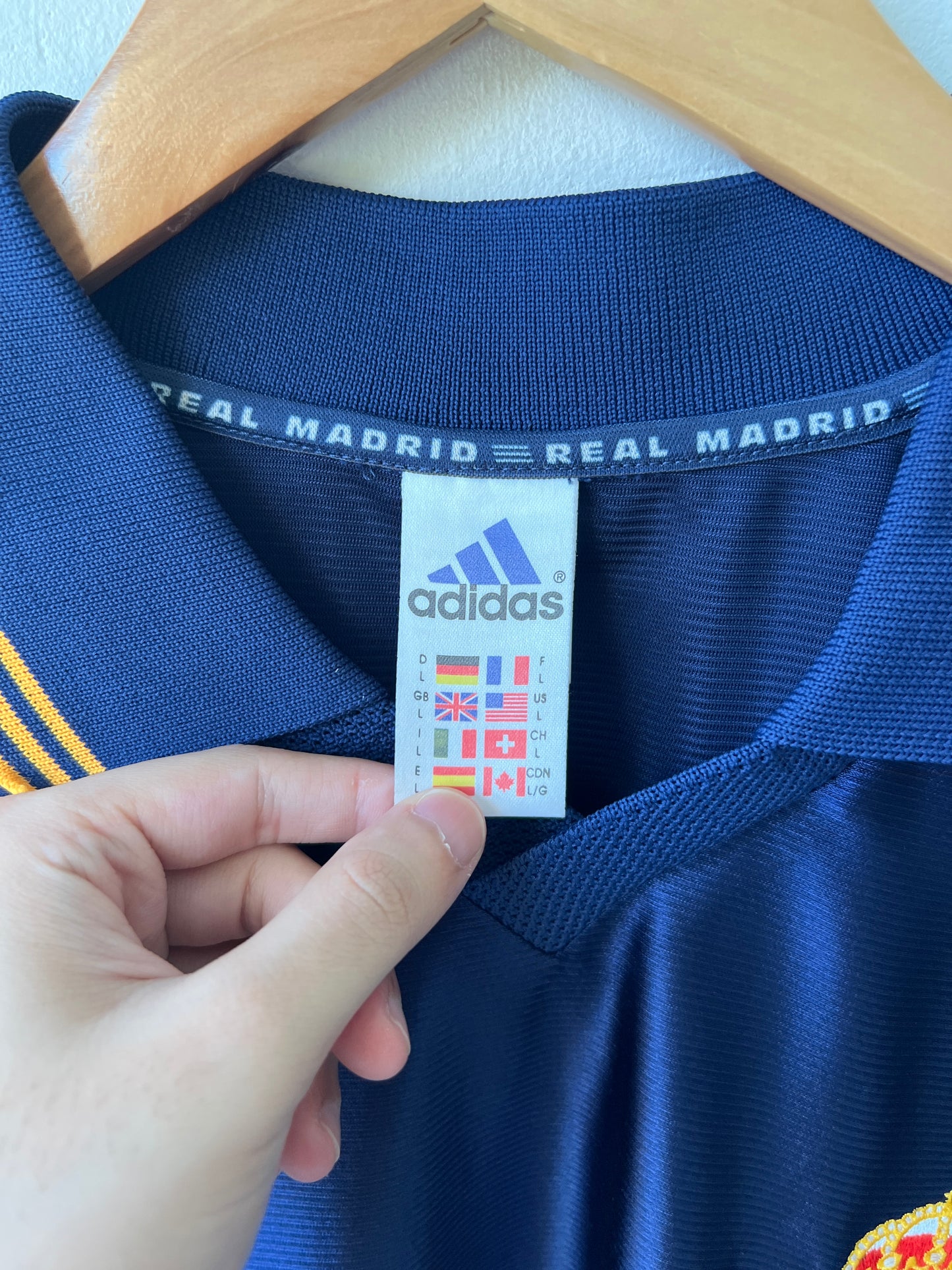 (L) Real Madrid 1998-99 Third Shirt R. Carlos #3