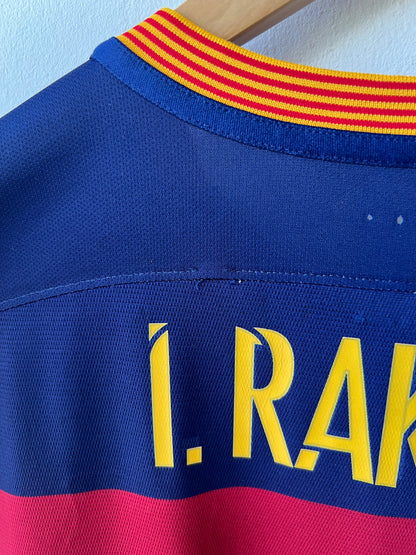 (XL) Barcelona 2015-16 Home Player Issue Shirt I. Rakitic #4
