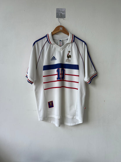 (M) France 1998-00 Away Shirt Zidane #10