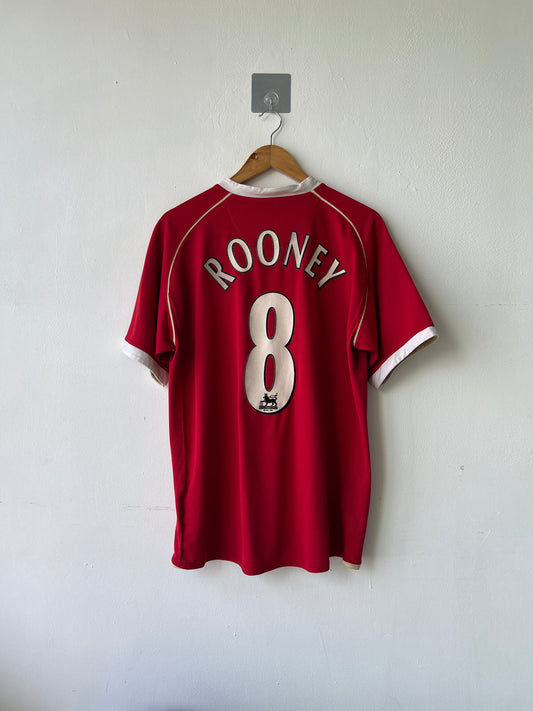 (L) Manchester United 2006-07 Home Shirt Rooney #8