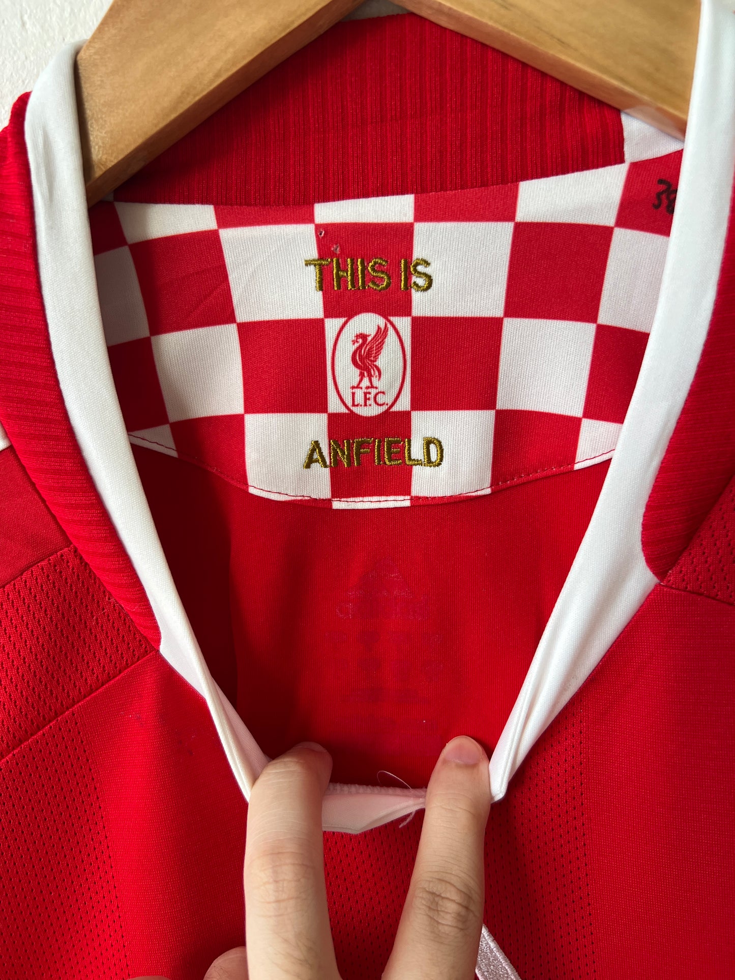 (L) Liverpool 2008-10 Home Shirt Torres #9