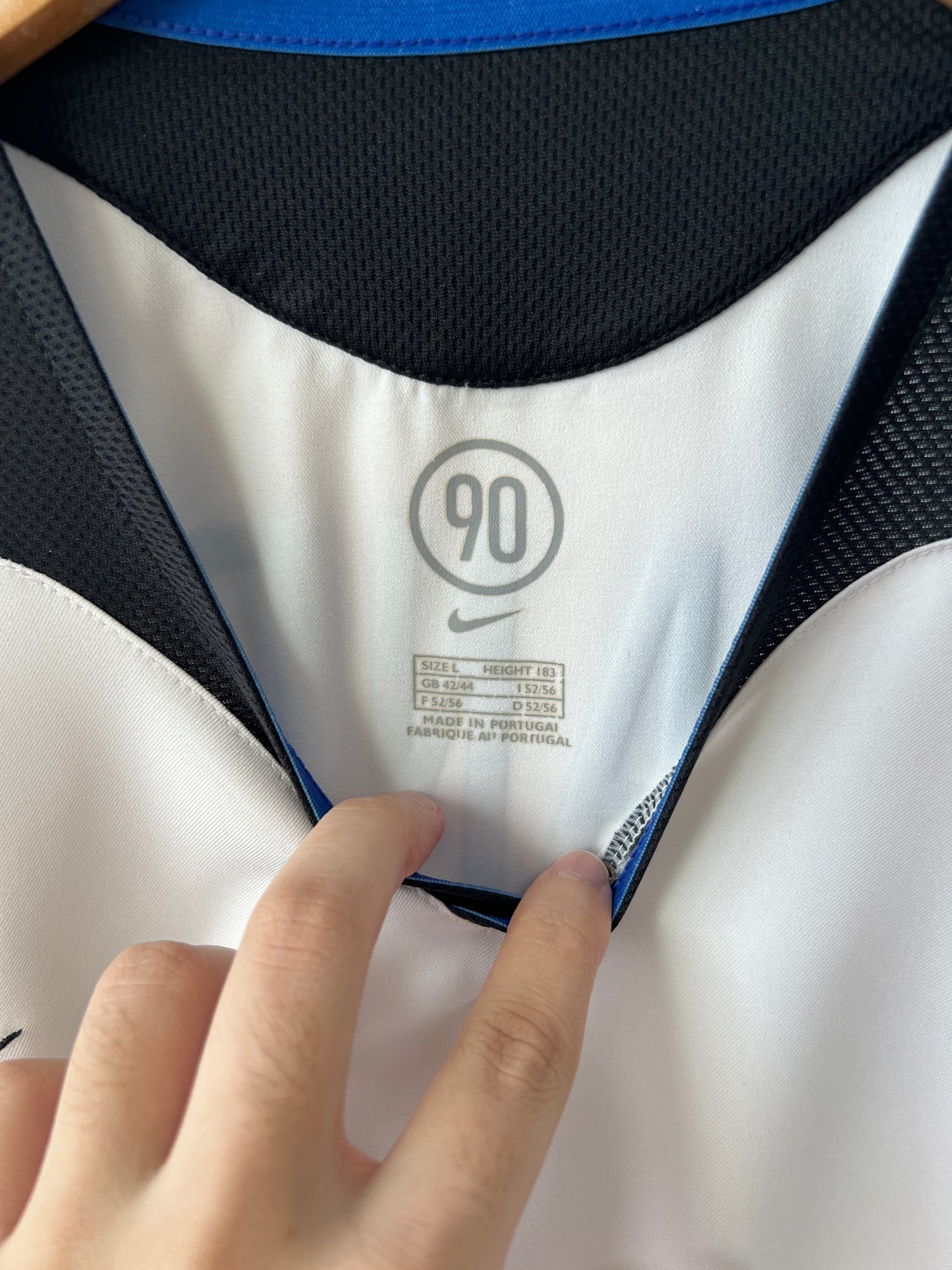 (L) Inter Milan 2005-06 Away Shirt J. Zanetti #4