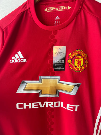 (M) Manchester United 2016-17 Home Player Version Shirt (NEW)