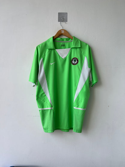 (L) Nigeria 2002-04 Home Shirt Aghahowa #17